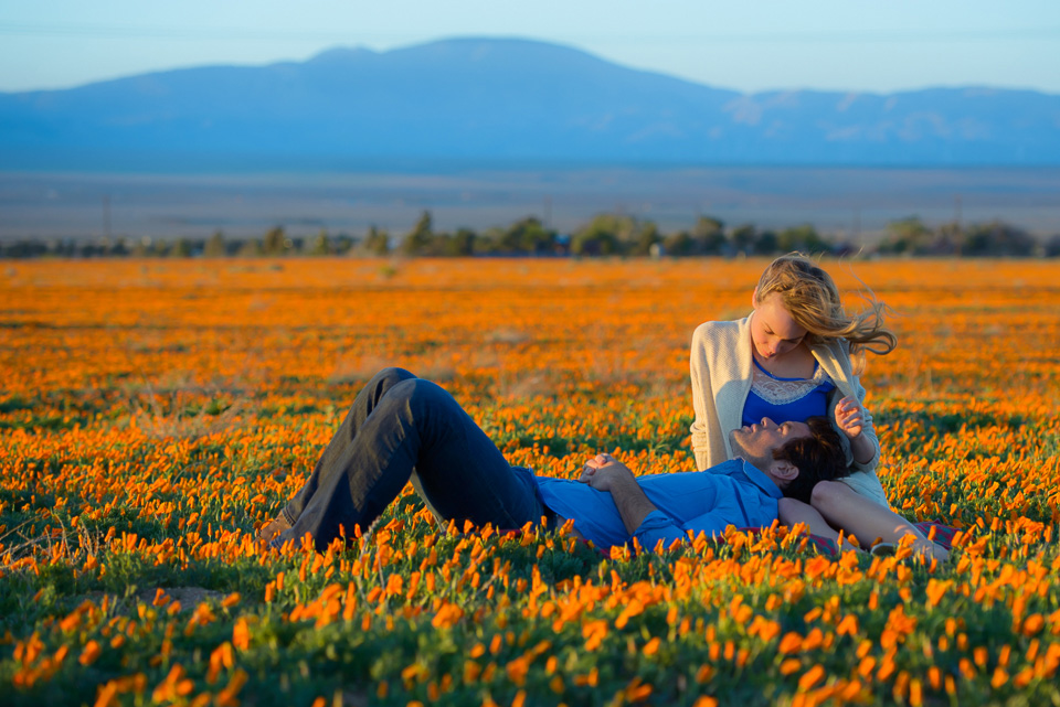 antelope valley engagement session