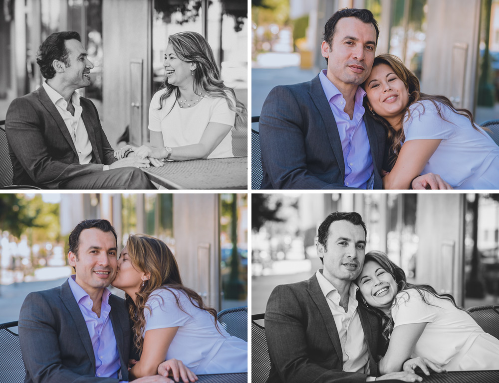 Downtown San Diego engagement session