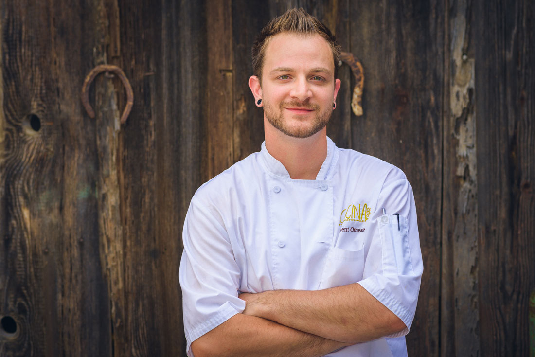 Chef Brent Omeste, Cucina Enoteca