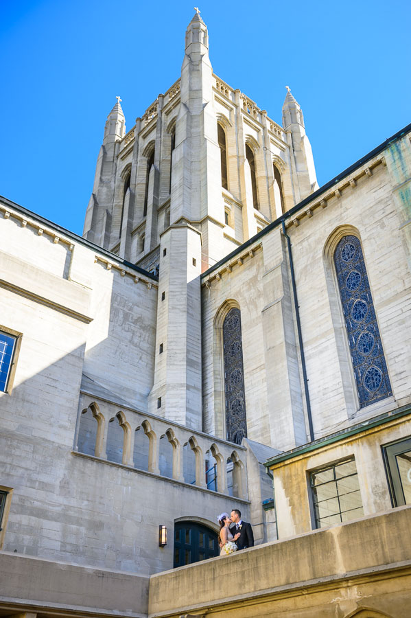 First Congregational Church of Los Angeles wedding