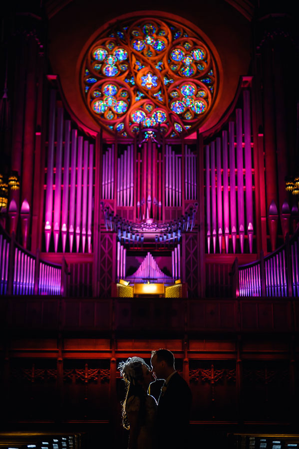 First Congregational Church of Los Angeles wedding