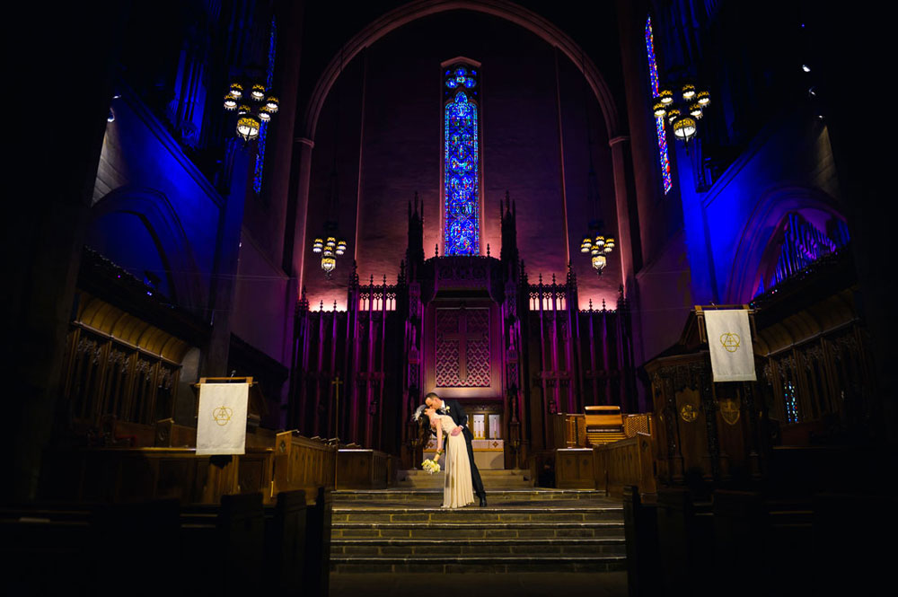 First Congregational Church of Los Angeles wedding