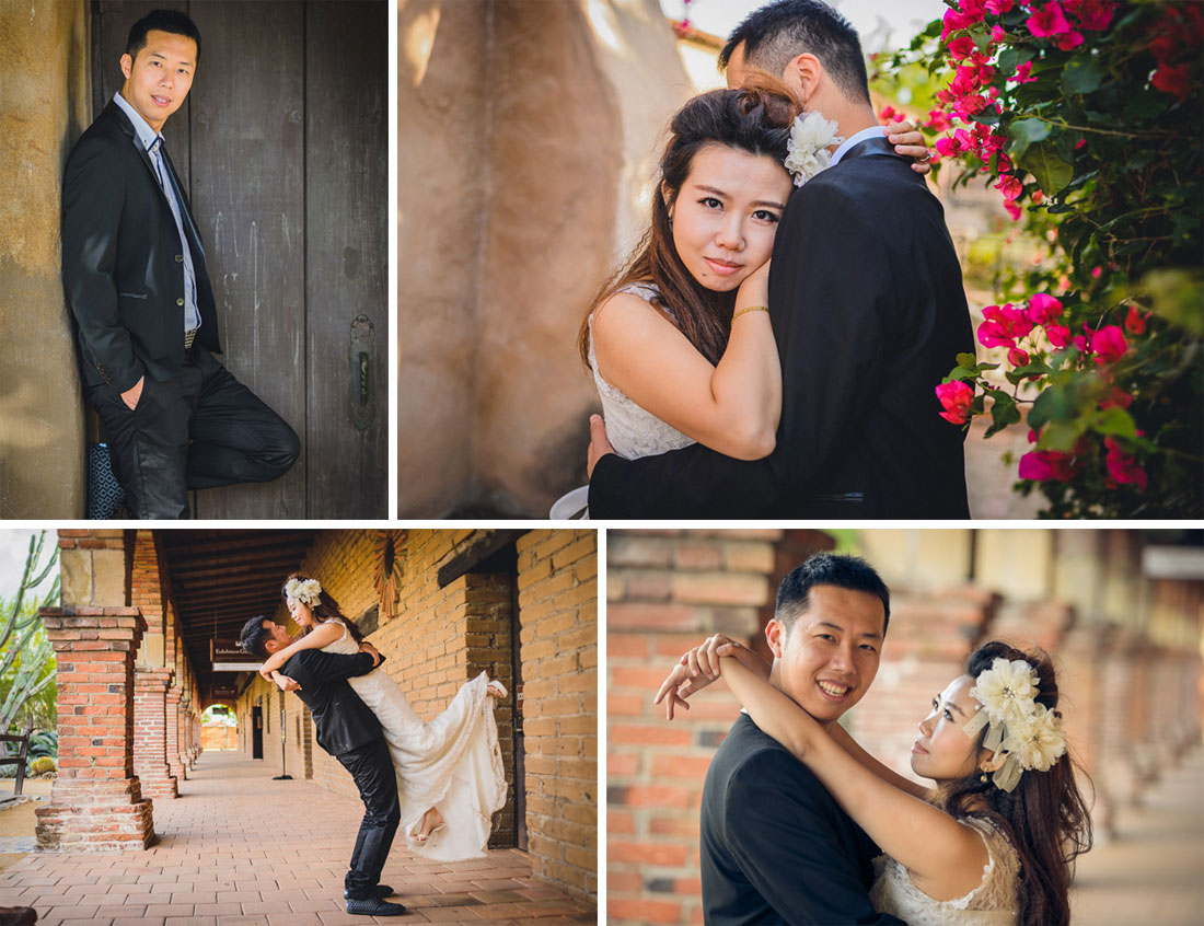 bridal session mission san juan capistrano