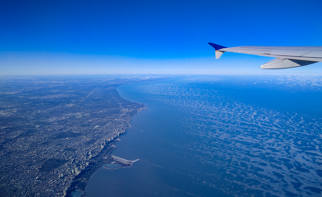 Plane View - California