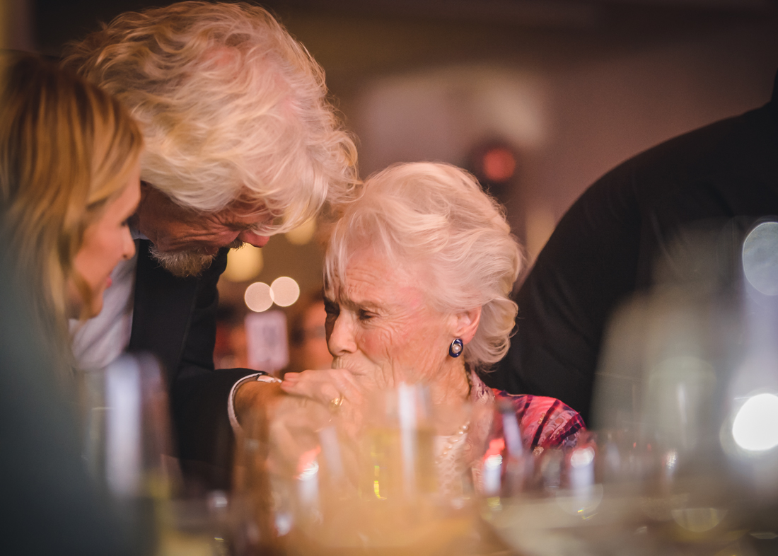 Eve Branson and Sir Richard Branson