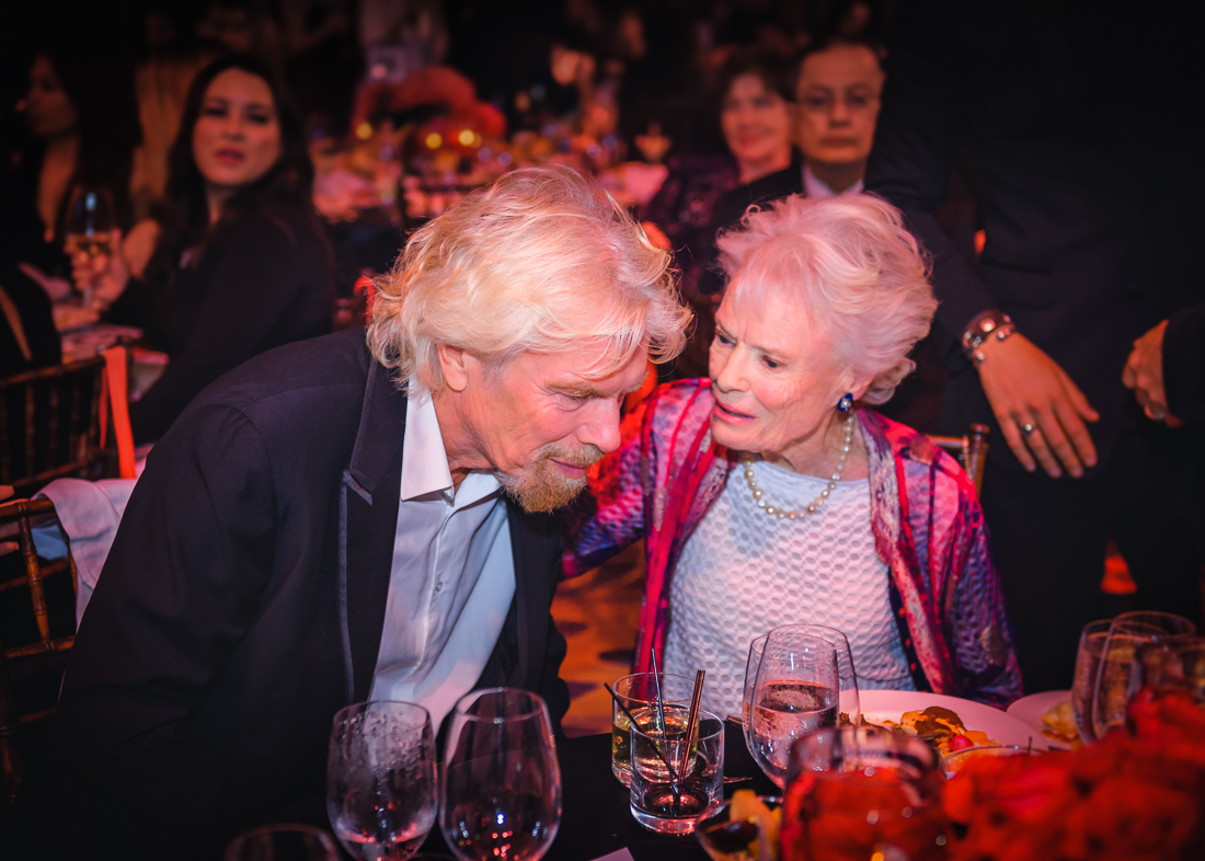 Sir Richard Branson and Eve Branson