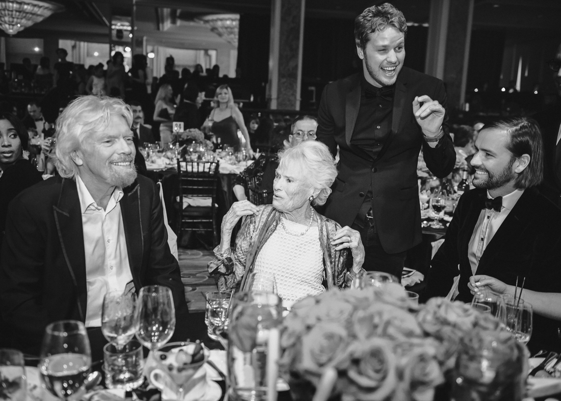 Sir Richard Branson and Eve Branson