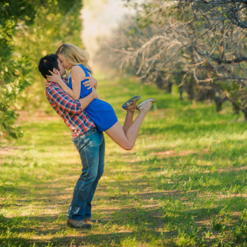 Orchard Engagement Session