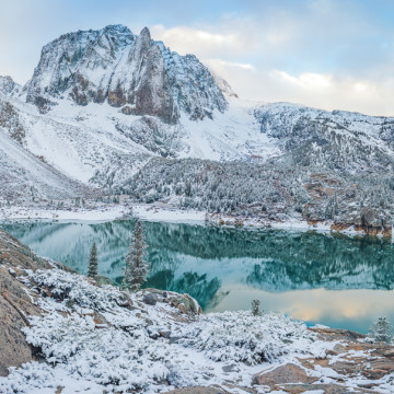 Second Lake and Temple Crag