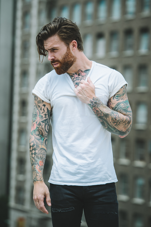 Bearded Model - Levi Stocke - Family Photographer Orange County