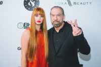 Paul Mitchell and Chloe Hurst - Global Beauty Masters Media Launch at Christopher Guy, Beverly Hills, CA